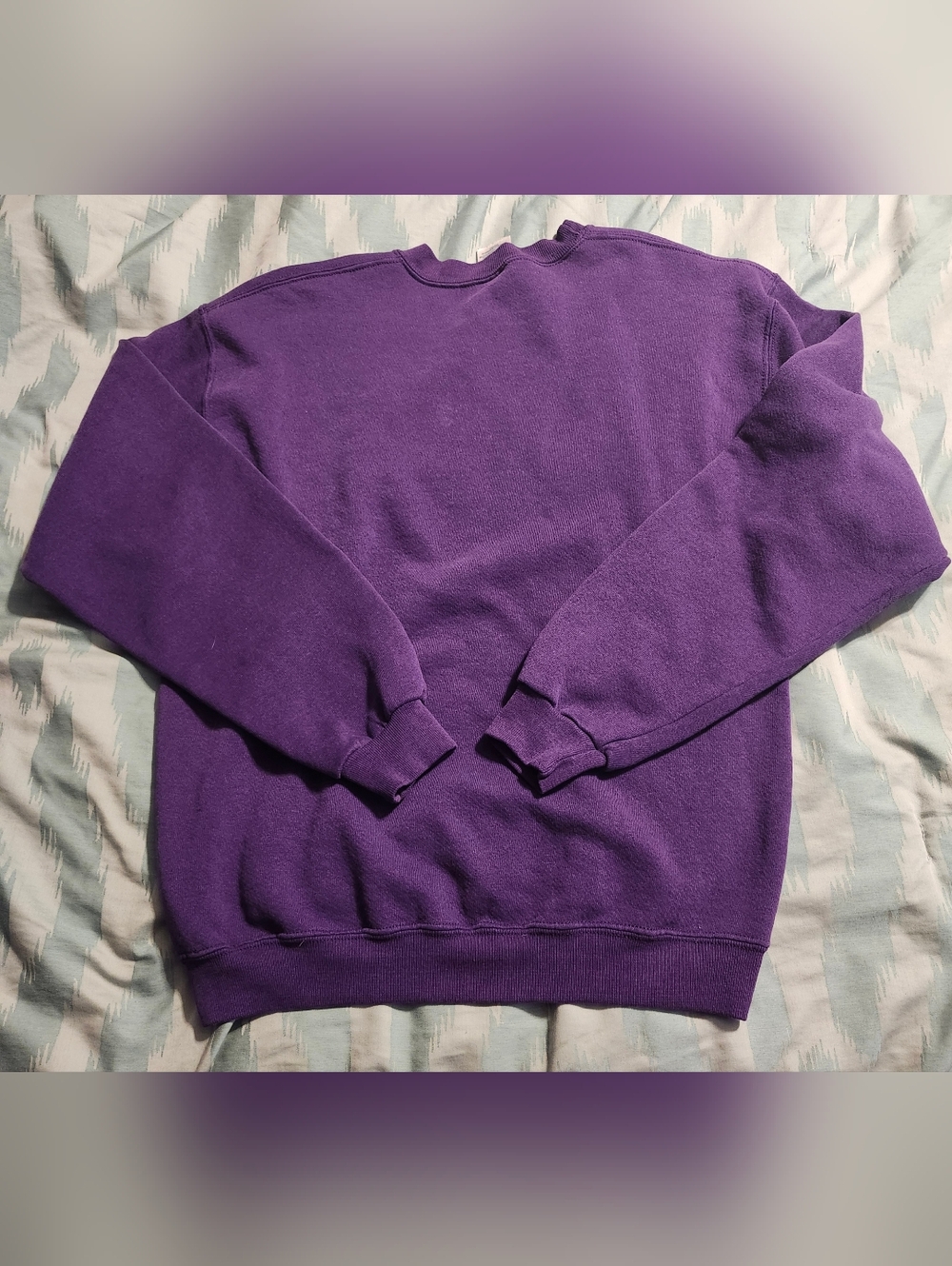 VTG UNI University of Northern Iowa Panthers Crewneck Sweatshirt Men's Size M - Picture 7 of 7